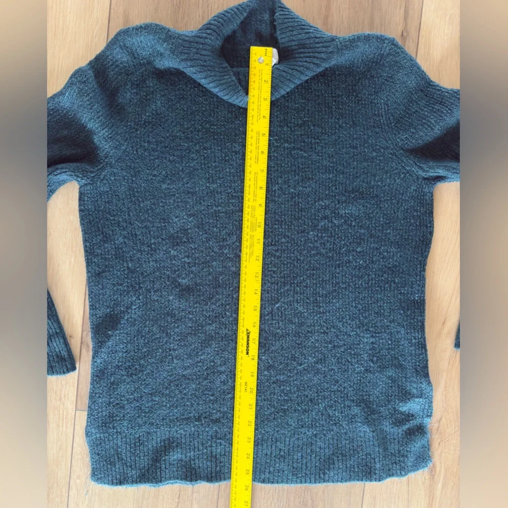Old Navy Teal Cowl Neck Sweater